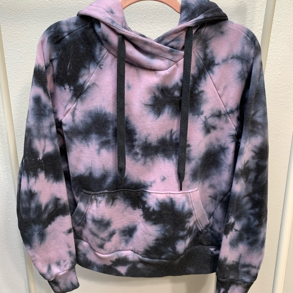 Pullover Tye Dye Hoodie - 90 DEGREE BY REFLEX Size Small